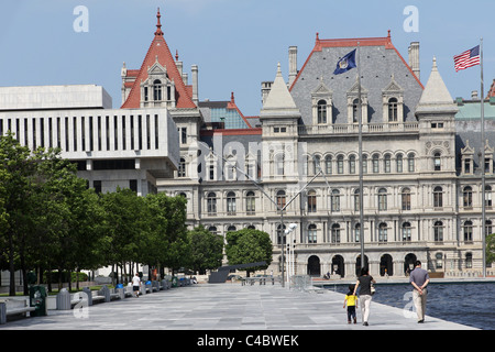 New York State Capitol Building, Albany Stockfoto