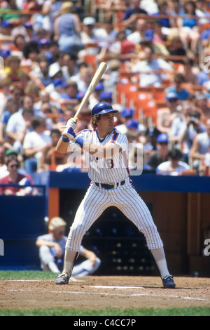 Gary Carter spielen bei den New York Mets. Stockfoto