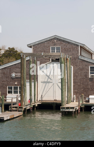 Beaufort, North Carolina. Harvey W. Smith Jetboot Center, North Carolina Maritime Museum. Stockfoto