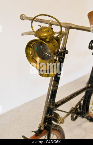 Alte Fahrräder, Scooter & Lambretta Museum, Rodan, Provinz Mailand, Italien Stockfoto