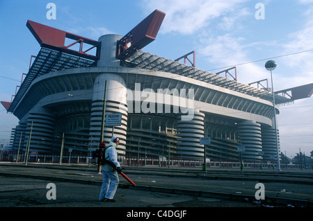 San Siro Stadion Stadio Giuseppe Meazza Milan Italy. Stockfoto