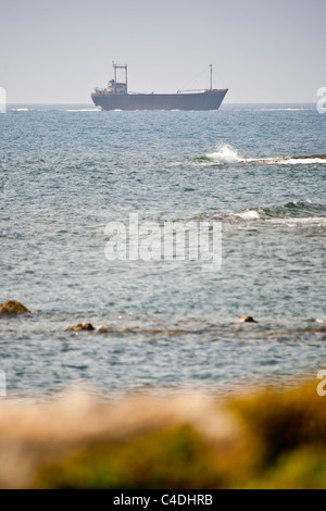 Schiffbruch in Paphos, Zypern Stockfoto