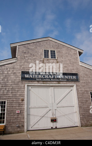 Beaufort, North Carolina. Harvey W. Smith Jetboot Center, North Carolina Maritime Museum. Stockfoto