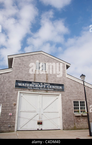 Beaufort, North Carolina. Harvey W. Smith Jetboot Center, North Carolina Maritime Museum. Stockfoto