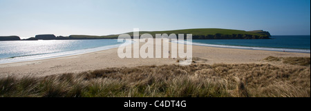 St. Ninians Insel, Shetland Stockfoto