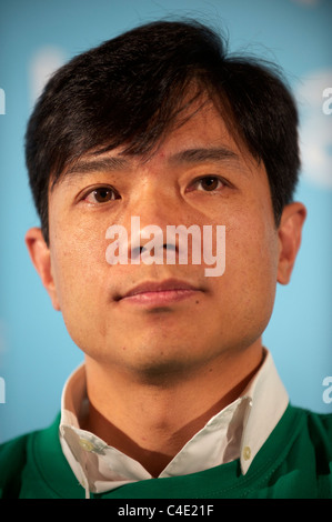 Robin Li-Co-Gründer und CEO von Baidu.com, in Peking, China.11-Jun-2011 Stockfoto