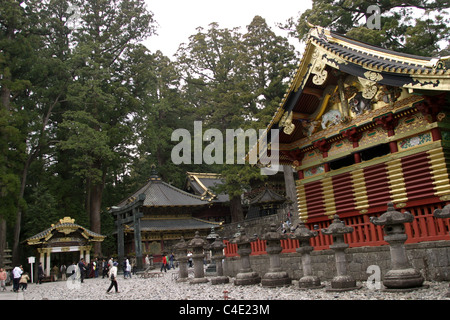 TOSHU-Go-Schrein, wo Tokugawa Ieyasu, Gründer des Tokugawa-Shogunats (1603-1868) ausruhen, in Nikko, Japan. Stockfoto