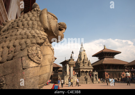 Durbar Square in Bhaktapur Nepal Stockfoto