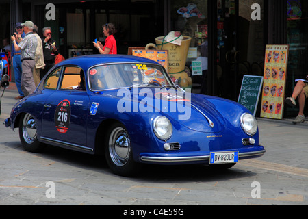 Mille Miglia 2011, Porsche 356 a 1600 s 1955 Stockfoto