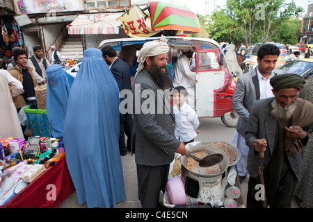 Geschäft in Herat, Afghanistan Stockfoto