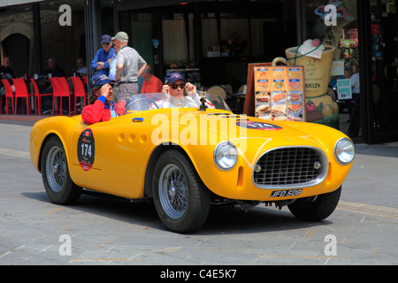 Mille Miglia 2011, Ferrari 225 Export tuboscocca 1952 Stockfoto