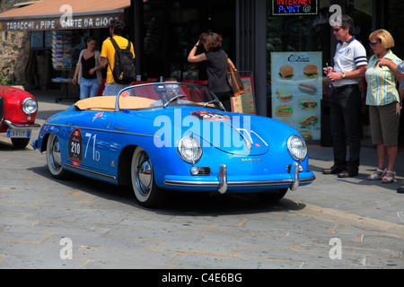 Mille Miglia 2011, Porsche 356 Speedster 1500 1954 Stockfoto