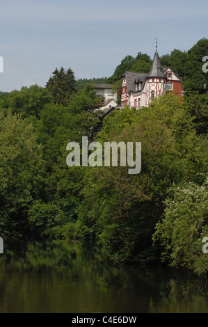 Alte Villa in Gemünd. Stockfoto