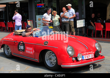 Mille Miglia 2011, Porsche 356 Speedster 1500 1954 Stockfoto