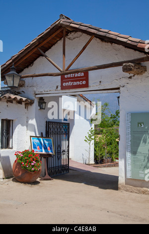 Centro Artesanal Los Dominicos oder des Künstlers Marktzentrum in Los Dominicos, Santiago, Chile Stockfoto