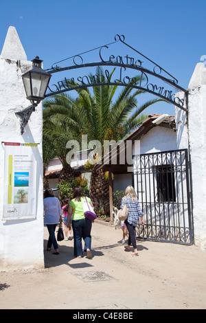 Centro Artesanal Los Dominicos oder des Künstlers Marktzentrum in Los Dominicos, Santiago, Chile Stockfoto