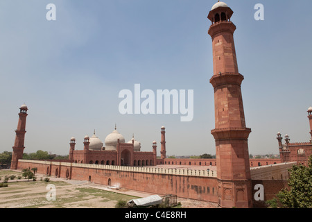 Badshahi Masjid-Moschee in Lahore Stockfoto