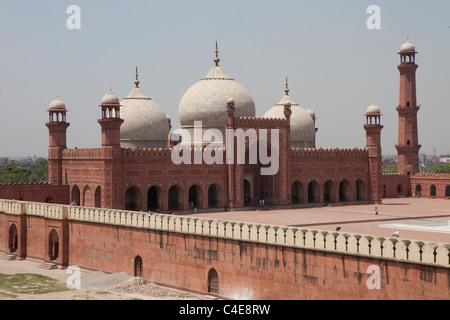 Badshahi Masjid-Moschee in Lahore Stockfoto