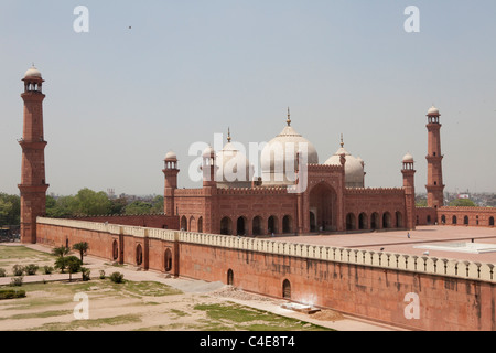 Badshahi Masjid-Moschee in Lahore Stockfoto