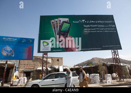 Handy kommerzielle in Kabul. Stockfoto