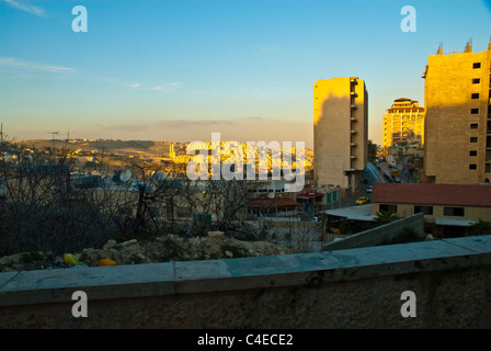 Bethlehem, ist es die Hauptstadt des Gouvernements der palästinensischen Autonomiebehörde Bethlehem und ein Zentrum der palästinensischen Kultur Stockfoto