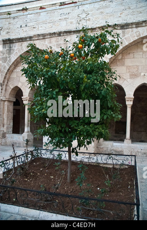 Bethlehem, ist es die Hauptstadt des Gouvernements der palästinensischen Autonomiebehörde Bethlehem und ein Zentrum der palästinensischen Kultur Stockfoto