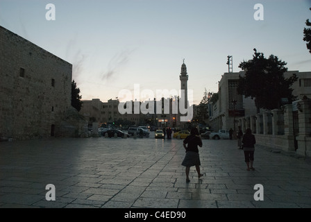 Bethlehem, ist es die Hauptstadt des Gouvernements der palästinensischen Autonomiebehörde Bethlehem und ein Zentrum der palästinensischen Kultur Stockfoto