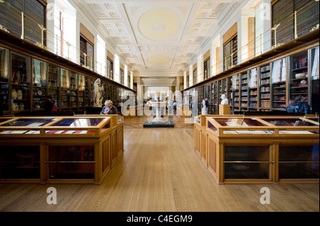 Bibliothek des Königs im British Museum, London. Stockfoto