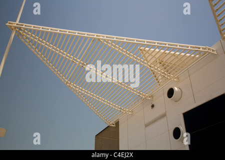 Strom Umspannwerk West Bay Doha Katar Stockfoto