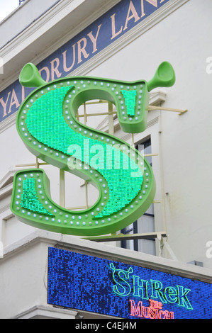 Shrek-Musical Theatre Royal Drury Lane Stockfoto