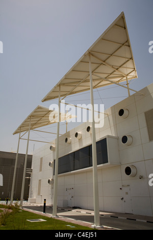 Strom Umspannwerk West Bay Doha Katar Stockfoto