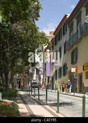 Eingang zum alten Blandy Wine Lodge und Museum Funchal Madeira Portugal EU Europa Stockfoto