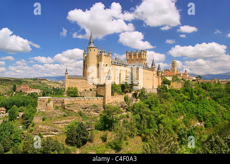 Segovia Alcazar 18 Stockfoto