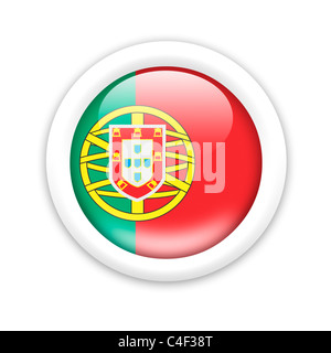 Flagge von portugal Stockfoto