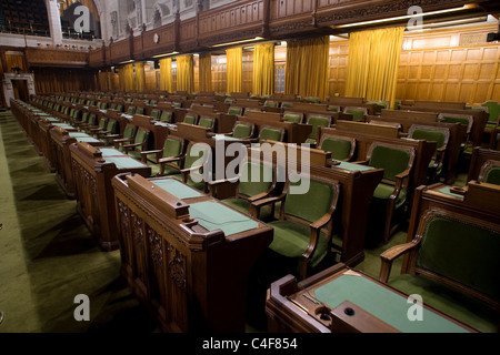 Bilder aus dem Inneren des kanadischen Haus des Parlaments in Ottawa Ontario Kanada. Stockfoto