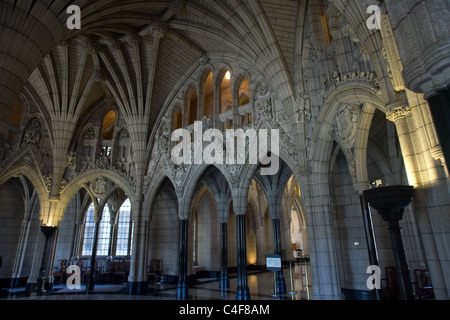 Bilder aus dem Inneren des kanadischen Haus des Parlaments in Ottawa Ontario Kanada. Stockfoto