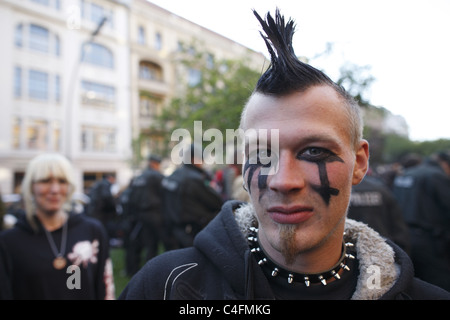 Deutschland, Berlin, 20110501, Punk-in Berlin © Gerhard Leber Stockfoto