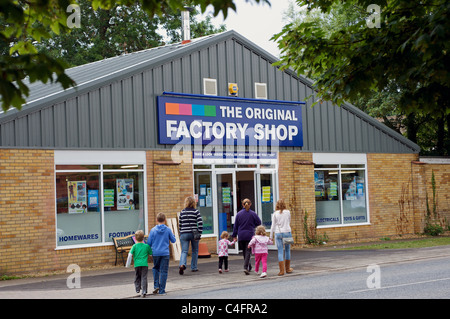 Die ursprüngliche Fabrik-Shop Stockfoto