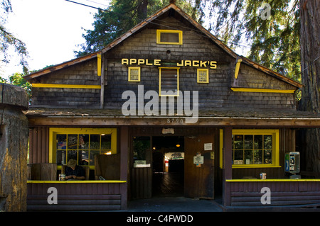 Apple Jacks Country Bar, La Honda, San Mateo County, Kalifornien Stockfoto