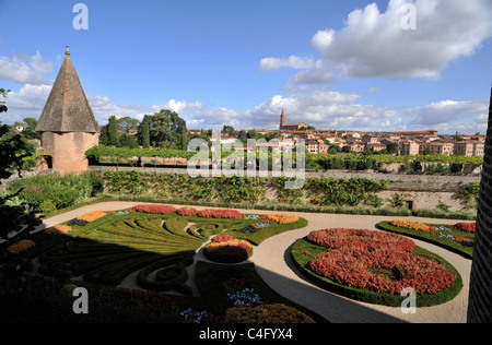 Frankreich, Albi, Berbie Palace Gardens Stockfoto