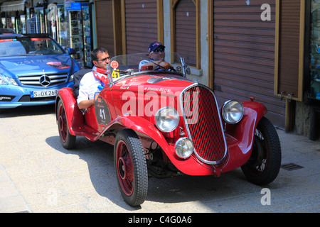 Mille Miglia 2011, Fiat balilla 508 s 1934 Stockfoto