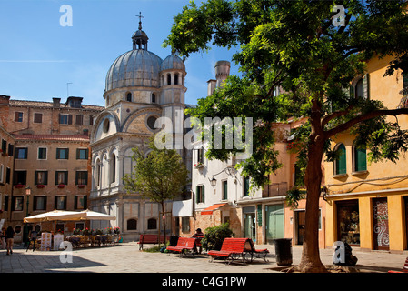 Venedig, Campo Santa Nova Stockfoto