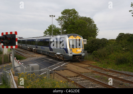 NI Railways, auch bekannt als Northern Ireland Railways (NIR) und für einen kurzen Zeitraum Ulster Transport Eisenbahn (UTR) ist die railwa Stockfoto