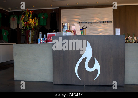 Moksha Yogastudio Stockfoto