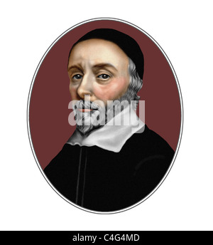 William Harvey 1578 1657 englischen Arzt Illustration Stockfoto