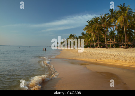 der Strand auf Phu Quoc, Vietnam Stockfoto