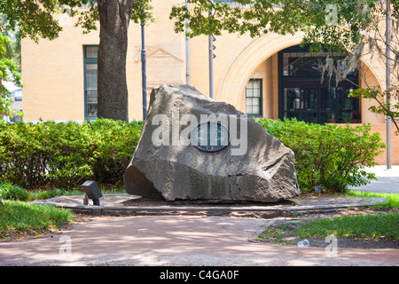 Denkmal für Tomo-Chi-Chi, Wright Square, Savannah, Georgia Stockfoto