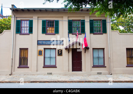 Erste Pfadfinderin Sitz in Amerika, Savannah, Georgia Stockfoto