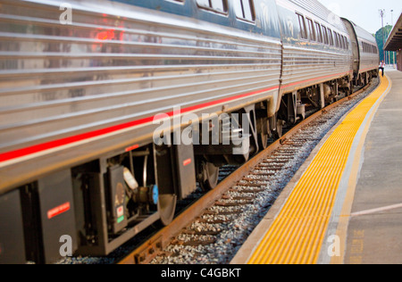 Amtrak-Bahnhof in Savannah, Georgia Stockfoto