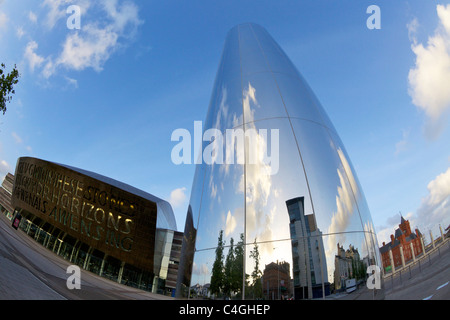 Wales Millennium Centre, Bute Ort, Cardiff Bay, Wales, GB, UK, Großbritannien Stockfoto